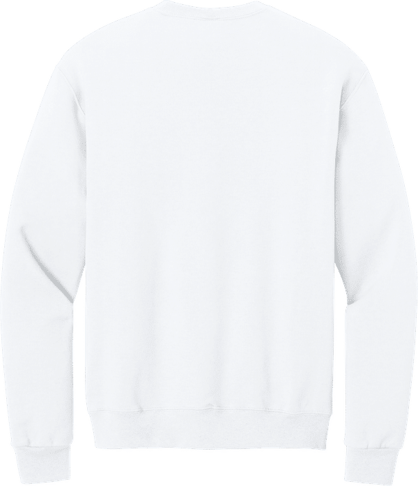 An image of a Custom JERZEES NuBlend Crewneck Sweatshirt in White!