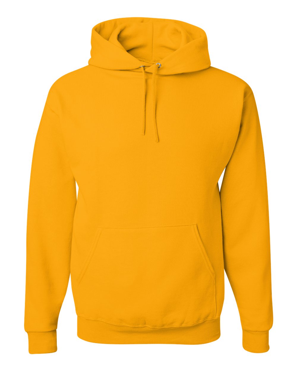 JERZEES NuBlend Hooded Sweatshirt in Gold