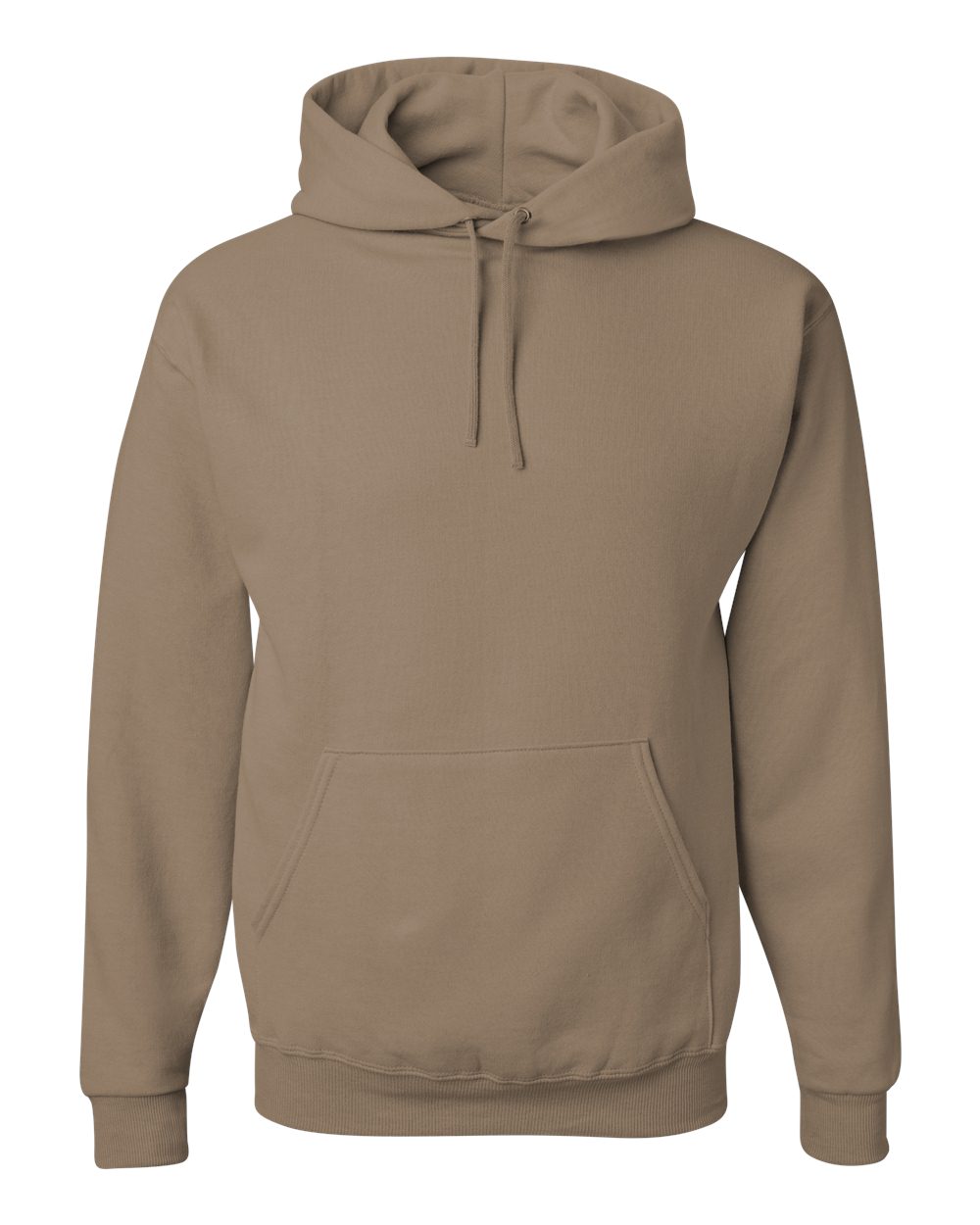 JERZEES NuBlend Hooded Sweatshirt in Safari