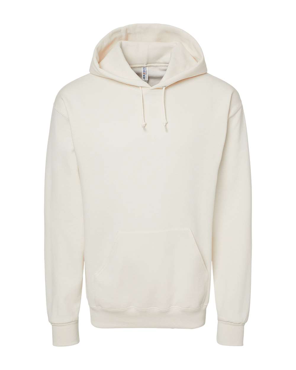 JERZEES NuBlend Hooded Sweatshirt in Sweet Cream Heather