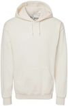 Am image of a Custom JERZEES NuBlend Hooded Sweatshirt in Sweet Cream Heather!