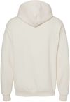 Am image of a Custom JERZEES NuBlend Hooded Sweatshirt in Sweet Cream Heather!