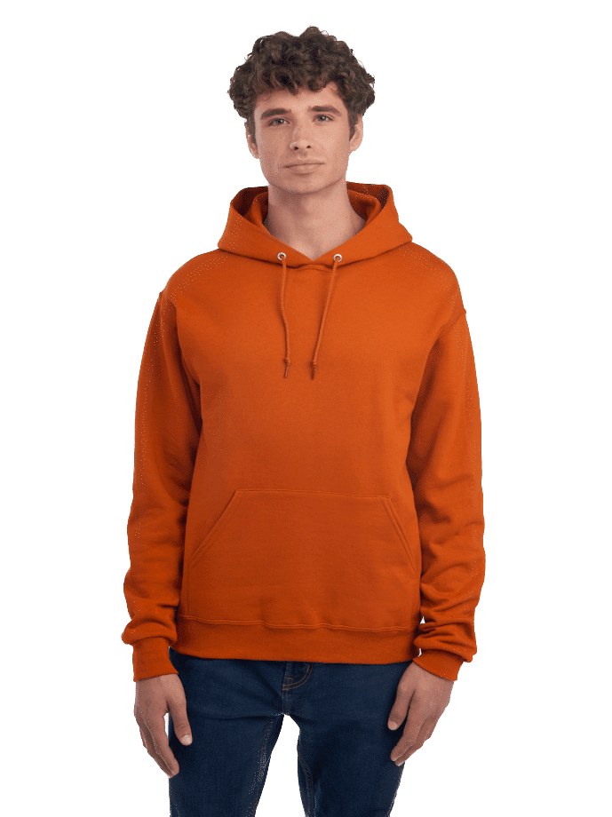 JERZEES NuBlend Hooded Sweatshirt in Texas Orange