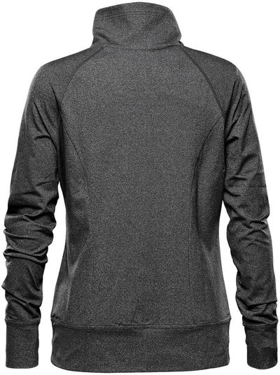 Am image of a Custom Stormtech Womens Pacifica Jacket in Graphite!