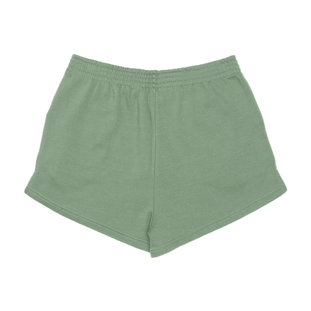 Just Like Hero 3in Sweatshorts in Dusty Green