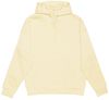 Am image of a Custom Just Like Hero Unisex Drop Shoulder Scuba Half Zip Hoodie in Ivory!