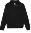 An image of a Custom Just Like Hero Unisex Quarter Zip in Black!