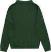 An image of a Custom Just Like Hero Unisex Quarter Zip in Forest Green!