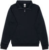 An image of a Custom Just Like Hero Unisex Quarter Zip in Navy blue!