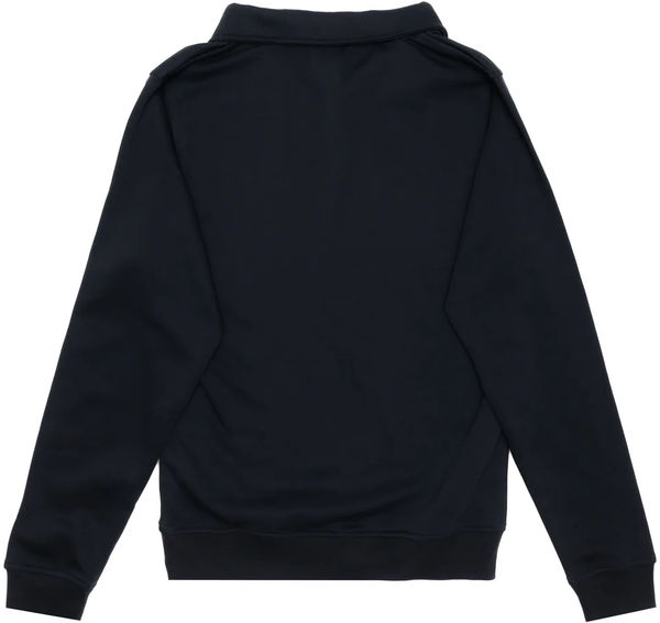 An image of a Custom Just Like Hero Unisex Quarter Zip in Navy blue!