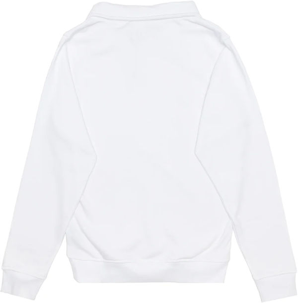 An image of a Custom Just Like Hero Unisex Quarter Zip in White!