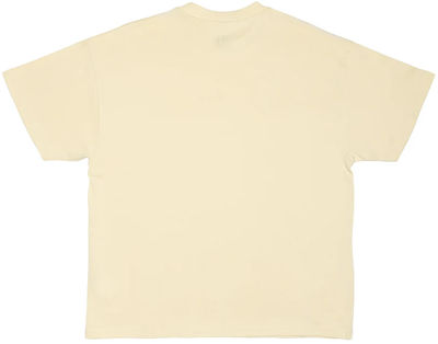 Am image of a Custom Just Like Hero Unisex super Heavy Oversized Tee in Ivory!