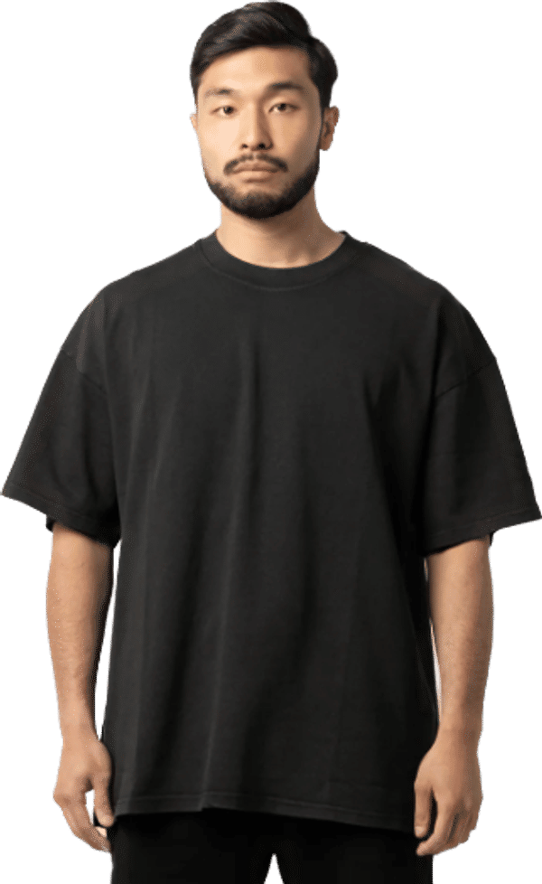 An image of a Custom Just Like Hero Unisex super Heavy Oversized Tee!