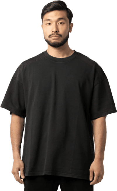 An image of a Custom Just Like Hero Unisex super Heavy Oversized Tee!