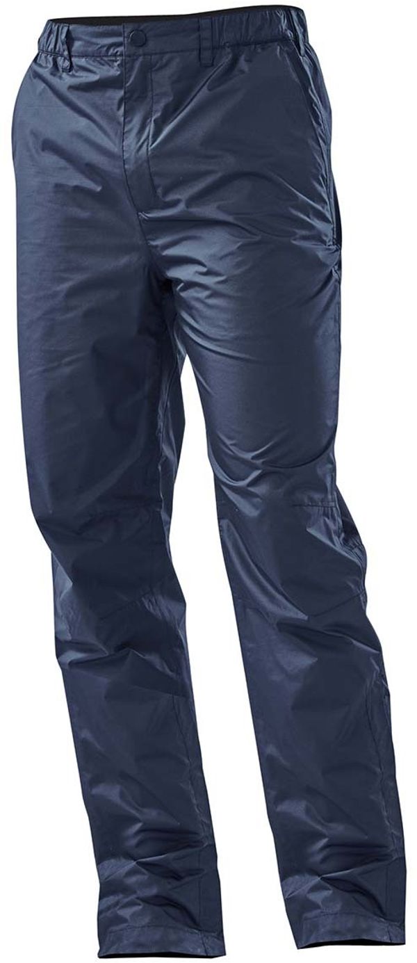 Am image of a Custom Stormtech Olympia Rain Pant in Navy!