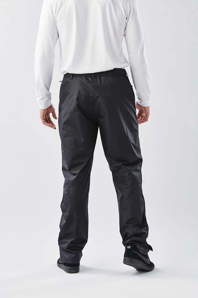Am image of a Custom Stormtech Olympia Rain Pant in Black!