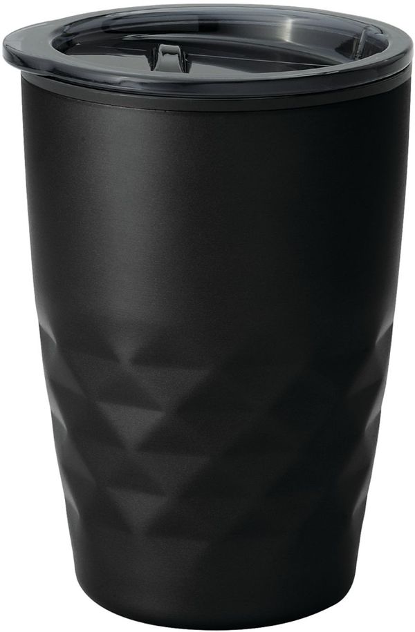 Am image of a Custom Kappa 12oz Tumbler in Black!