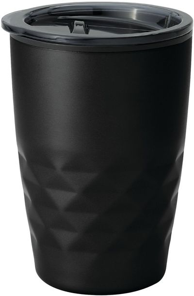 Am image of a Custom Kappa 12oz Tumbler in Black!