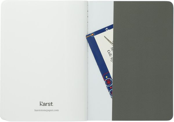An image of a Custom Karst Pocket Stone Paper Notebook!