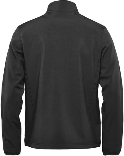 Am image of a Custom Stormtech Men's Narvik Softshell in Black!