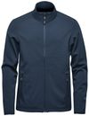 Am image of a Custom Stormtech Men's Narvik Softshell in Navy!
