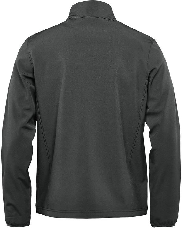 Am image of a Custom Stormtech Men's Narvik Softshell in Dolphin!