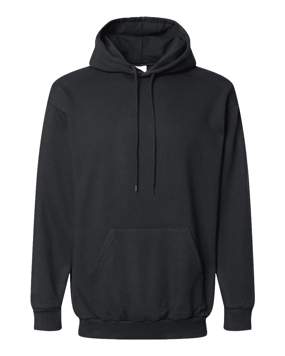King Fashion Hooded Sweatshirt in Black
