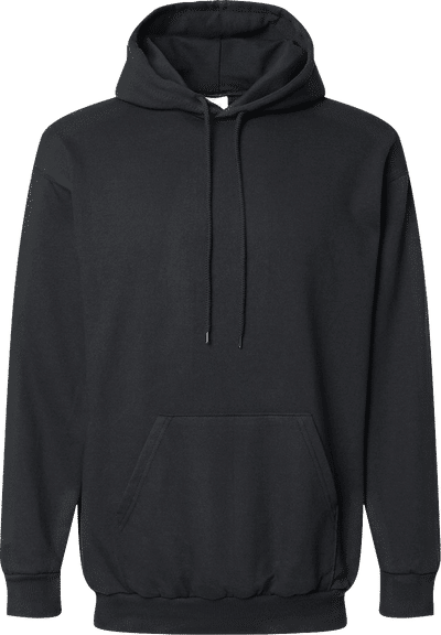 Am image of a Custom King Fashion Hooded Sweatshirt in Black!