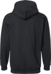 Am image of a Custom King Fashion Hooded Sweatshirt in Black!