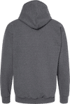 Am image of a Custom King Fashion Hooded Sweatshirt in Charcoal Mix!