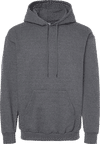 Am image of a Custom King Fashion Hooded Sweatshirt in Charcoal Mix!