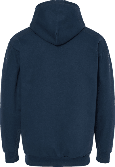 Am image of a Custom King Fashion Hooded Sweatshirt in Navy!