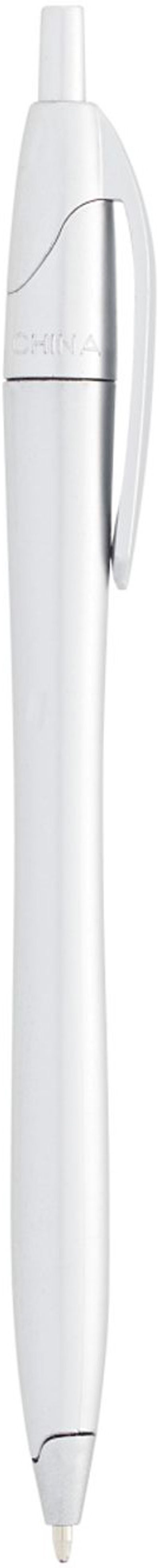 Am image of a Custom Cougar Ballpoint Pen in Silver!