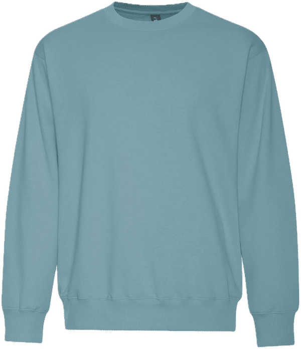 Am image of a Custom Koi Element CFF Crewneck in Blue Mist!