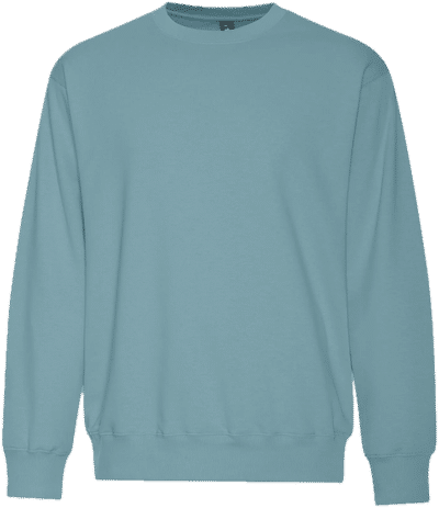 Am image of a Custom Koi Element CFF Crewneck in Blue Mist!