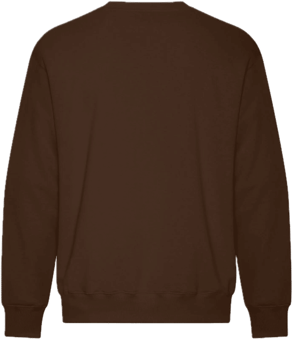 Am image of a Custom Koi Element CFF Crewneck in Coffee Brown!