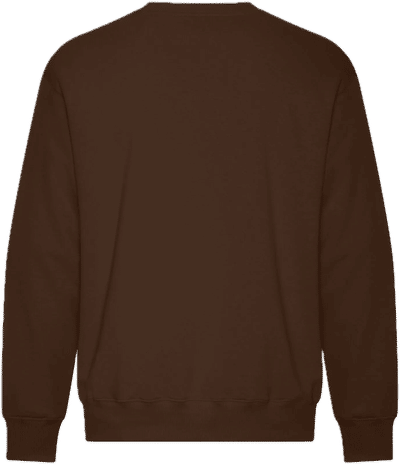 Am image of a Custom Koi Element CFF Crewneck in Coffee Brown!