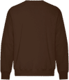Am image of a Custom Koi Element CFF Crewneck in Coffee Brown!