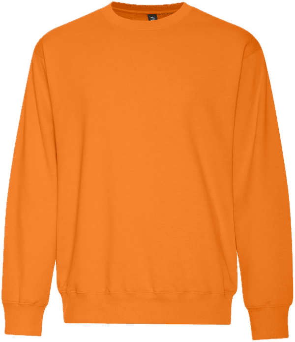 Am image of a Custom Koi Element CFF Crewneck in Orange Burst!