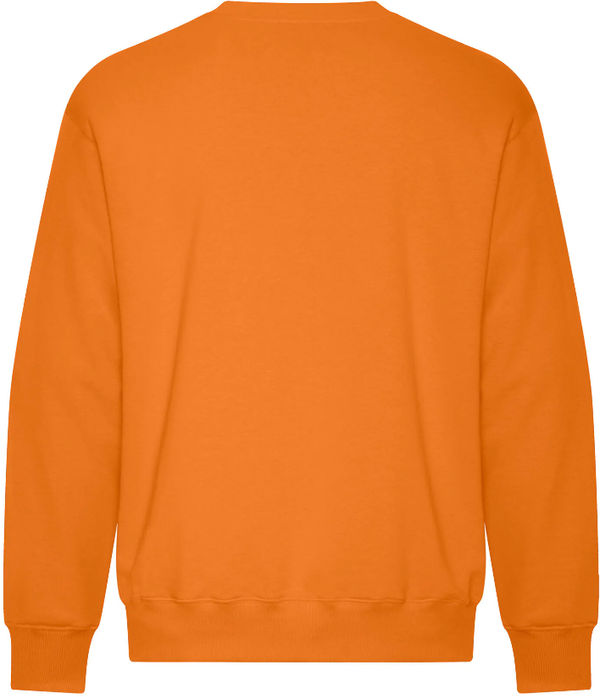 Am image of a Custom Koi Element CFF Crewneck in Orange Burst!