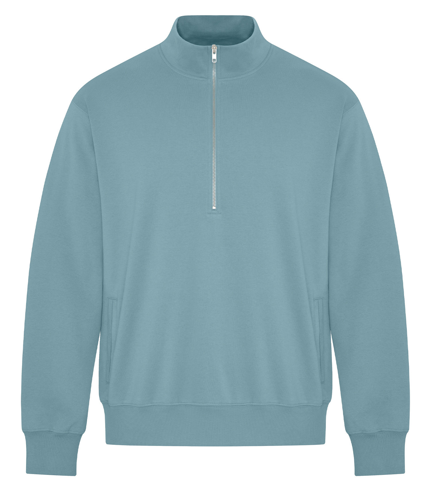 Koi Element CFF Half Zip Sweatshirt in Blue Mist