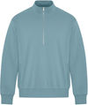Am image of a Custom Koi Element CFF Half Zip Sweatshirt in Blue Mist!