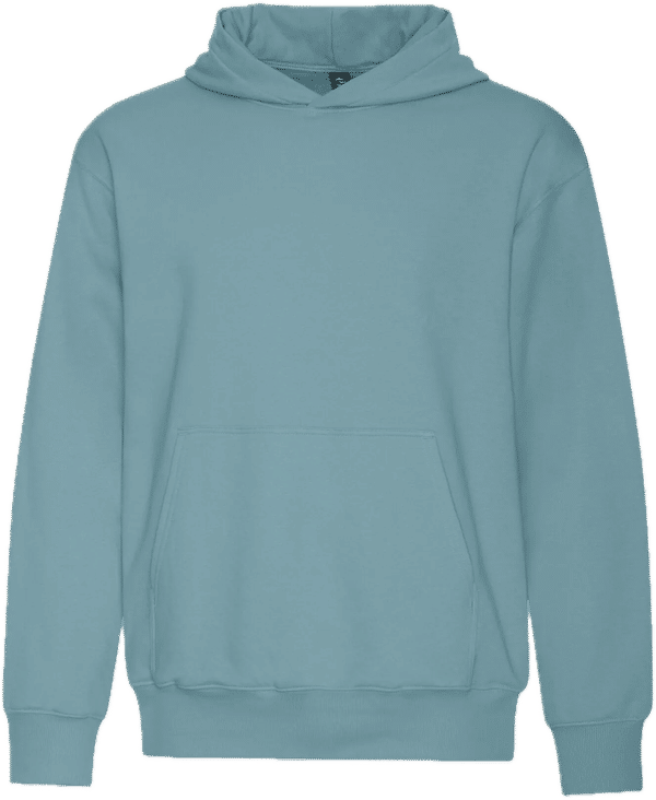 Am image of a Custom Koi Element CFF Pullover Hood in Blue Mist!