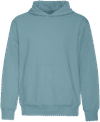 Am image of a Custom Koi Element CFF Pullover Hood in Blue Mist!