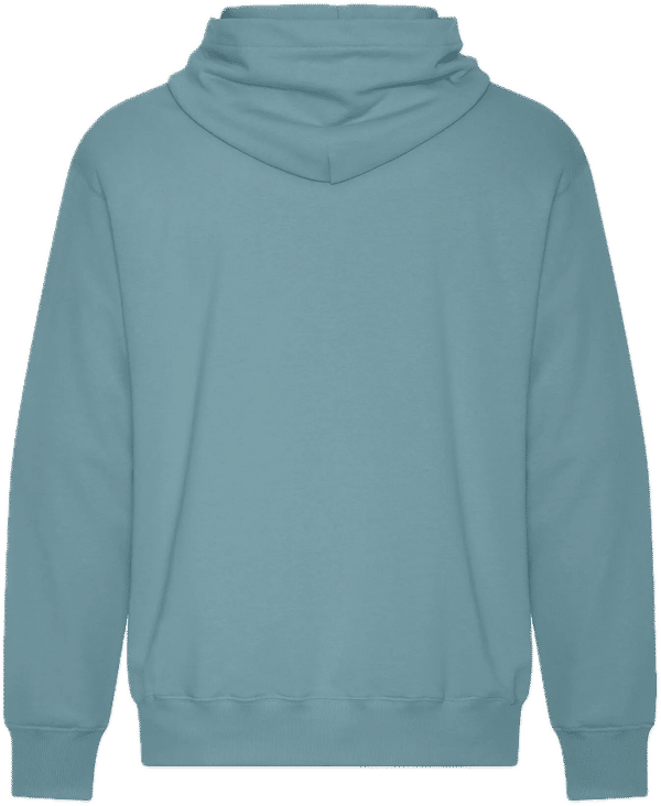 Am image of a Custom Koi Element CFF Pullover Hood in Blue Mist!