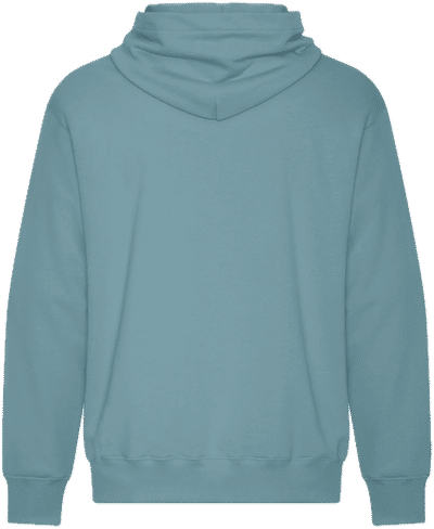 Am image of a Custom Koi Element CFF Pullover Hood in Blue Mist!