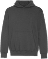 Am image of a Custom Koi Element CFF Pullover Hood in Charcoal Heather!