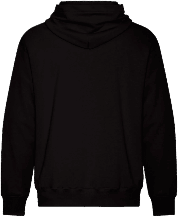 Am image of a Custom Koi Element CFF Pullover Hood in Onyx!