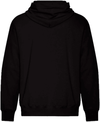 Am image of a Custom Koi Element CFF Pullover Hood in Onyx!