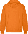 An image of a Custom Koi Element CFF Pullover Hood in Orange Burst!